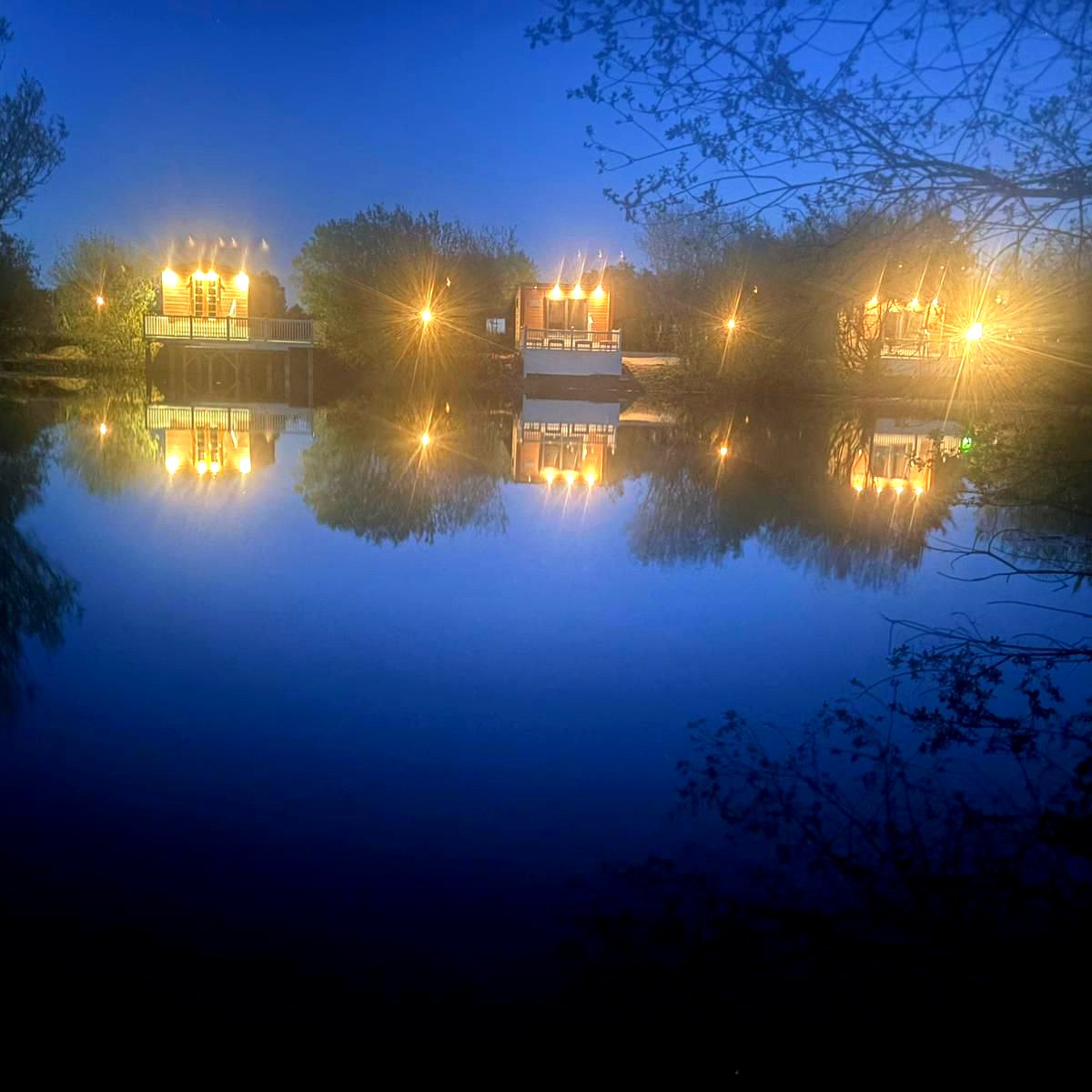 Evening on the bank